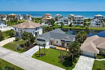 Drone VIew - Coastal Luxury Home